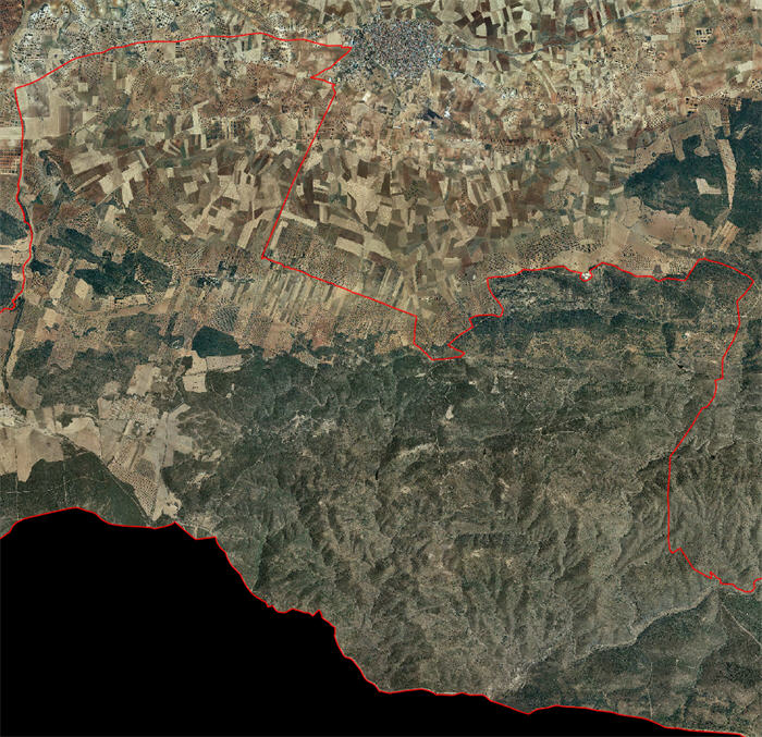 Visualizar Limites Red NATURA 2000. Sierra Morena. Limites