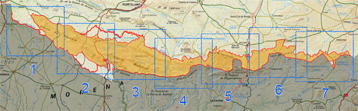 Visualizar Red NATURA 2000. Sierra Morena. Vista General Red NATURA 2000. Sierra Morena. Vista General