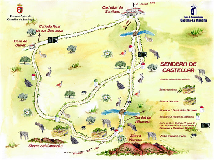 Visualizar plano ruta de Castellar Visualizar plano ruta de Castellar