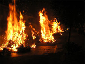 Hogueras Castellar de Santiago
